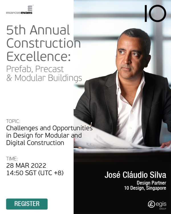 Watch José Silva’s presentation at Construction Excellence Conference on 28 Mar
